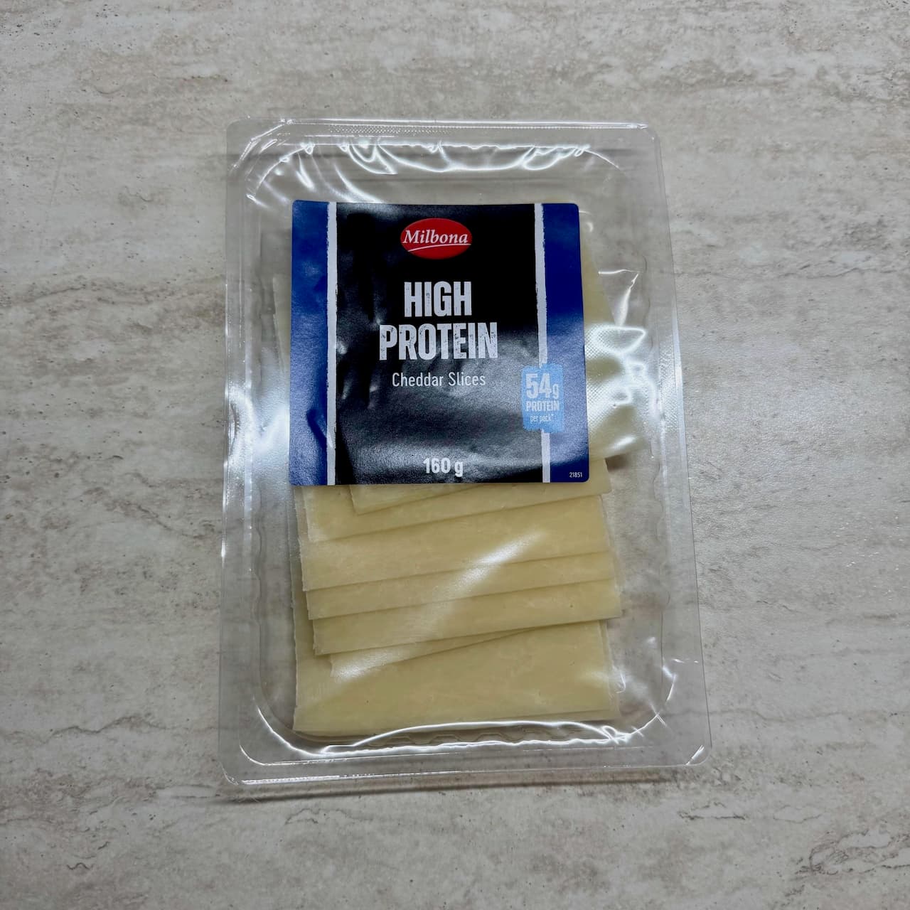 Milbona Cașcaval cheddar cu conținut ridicat de proteine